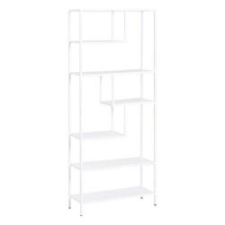 Shelves SQUARE Metal White 80 x 26 x 180 cm