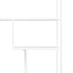 Shelves SQUARE Metal White 80 x 26 x 180 cm