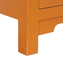 Sideboard NEW ORIENTAL 63 x 33 x 131 cm Orange DMF