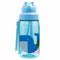 Water bottle Laken OBY Submarin Blue Aquamarine (0,45 L)