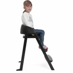 Highchair Chicco Crescendo Lite cairo coal Black Stainless steel