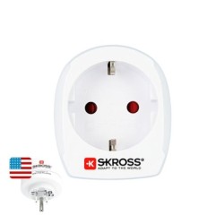 Current Adaptor Skross 1500203-E European United States