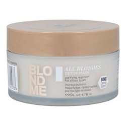 Hair Mask Schwarzkopf Blondme Detox Keratine