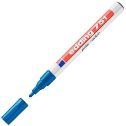 Permanent marker Edding 751 Blue (10 Units)