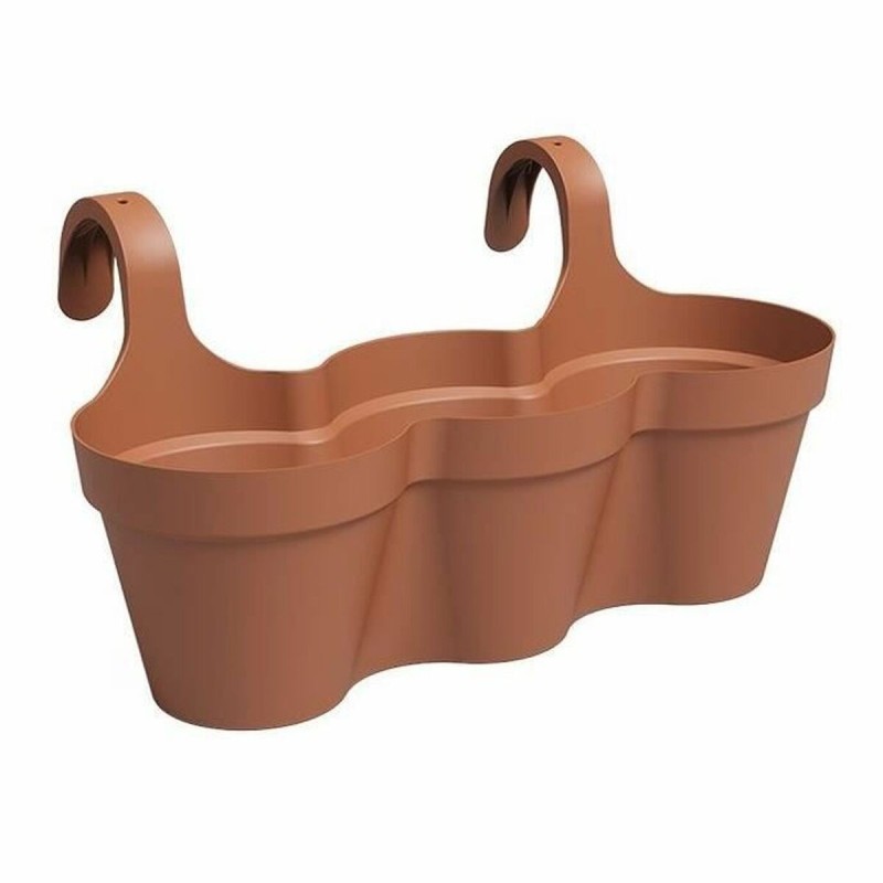 Plant pot Artevasi 54 x 30,5 x 28 cm Terracotta Plastic