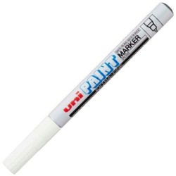 Permanent marker Uni-Ball Paint PX-21L White 12 Pieces