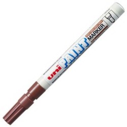 Permanent marker Uni-Ball Paint PX-21L Brown 12 Pieces