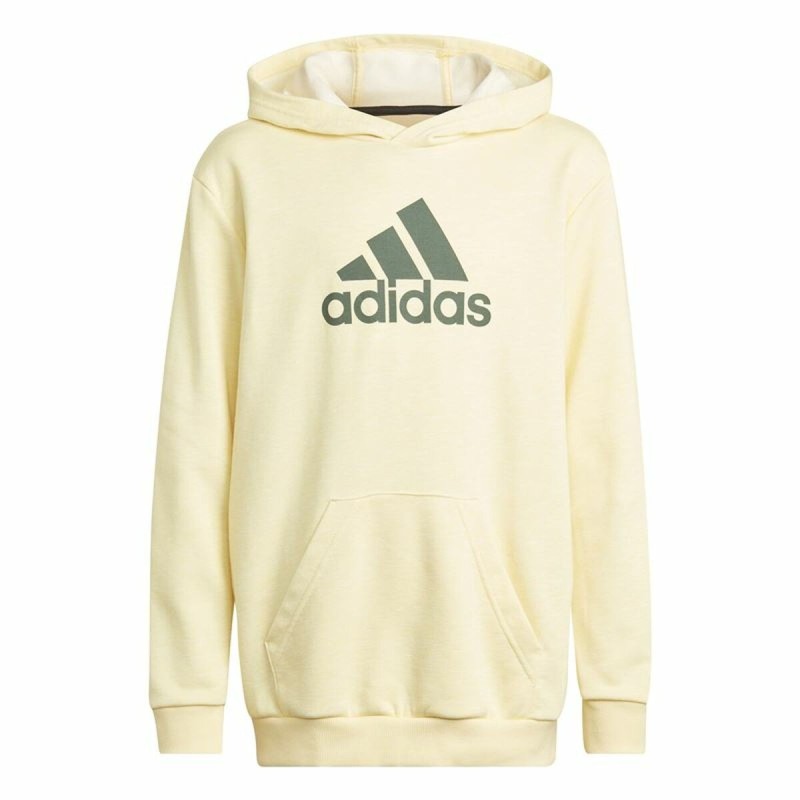 Unisex Hoodie Adidas Future Icons Badge of Sport Yellow