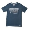 Men’s Short Sleeve T-Shirt OMP Slate Unfinished Business Dark blue