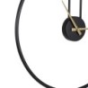 Wall Clock 50 x 5 x 62 cm Black Metal