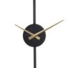 Wall Clock 50 x 5 x 62 cm Black Metal