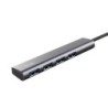 USB Hub Trust 24948 HALYX 4C Grey