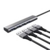 USB Hub Trust 24948 HALYX 4C Grey