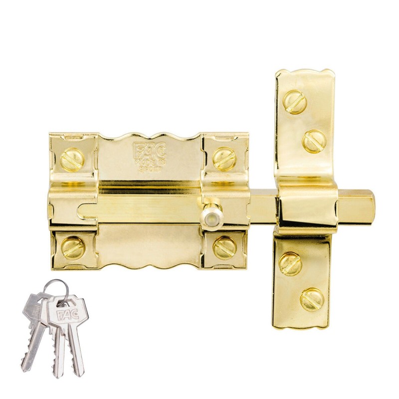 Door bolt Fac 300-p/87 Golden Fastener