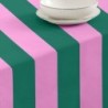 Tablecloth Belum Pink 155 x 155 cm Stripes