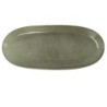 Serving Platter Bidasoa Ikonic Green Ceramic 36 x 16 cm (Pack 2x)