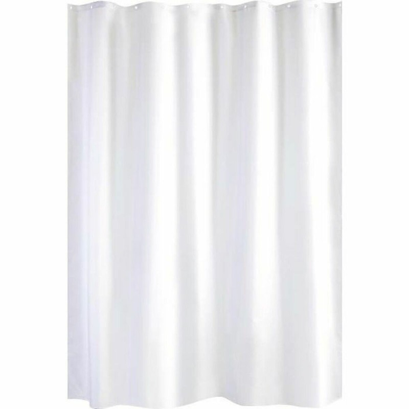 Shower Curtain Gelco White 180 x 200 cm