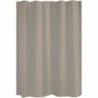 Shower Curtain Gelco Uni Taupe 180 x 200 cm