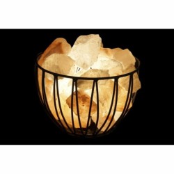 Lighting decoration DKD Home Decor Black Orange 15 W 23 x 23 x 17 cm