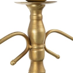 Candle Holder 42 x 12 x 42 cm Golden Metal