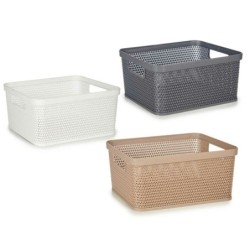 Multi-purpose basket Plastic 2,5 L 24,5 x 10,4 x 18,5 cm (18 Units)