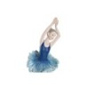 Decorative Figure DKD Home Decor Blue Romantic Ballet Dancer 11 x 6 x 23 cm