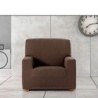 Armchair slipcovers Eysa TROYA Brown 70 x 110 x 110 cm