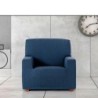 Armchair slipcovers Eysa TROYA Blue 70 x 110 x 110 cm