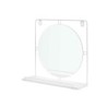 Wall mirror White Metal MDF Wood 33,7 x 30 x 10 cm (4 Units)