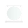 Wall mirror White Metal MDF Wood 33,7 x 30 x 10 cm (4 Units)