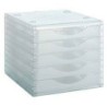 Modular Filing Cabinet Archivo 2000 ArchivoTec 5 drawers Transparent 34 x 27 x 26 cm