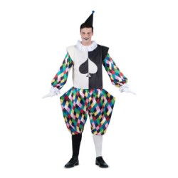 Costume for Adults My Other Me Harlequin 6 Pieces