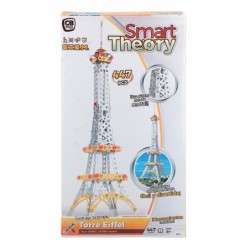 Construction set Colorbaby Tour Eiffel 447 Pieces (4 Units)