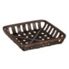 Basket set Brown Wood 52 x 52 x 11,5 cm (3 Units)