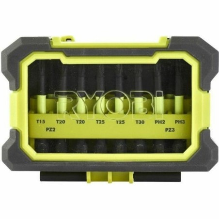 Bit set Ryobi RAK10MSDI 50 mm 10 Pieces Phillips Pozidriv Torx