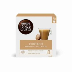 Coffee Capsules Dolce Gusto Espresso Macchiato (30 Units)