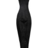 Decorative Figure Black Lady 9 x 9 x 77 cm