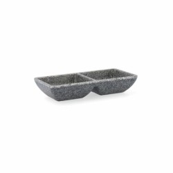 Snack tray Quid Lonja Grey Plastic 17 x 7 x 3 cm (12 Units)