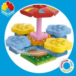 Construction set Colorbaby Playground 50 Pieces (2 Units)