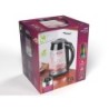 Kettle Lafe CEG015 Black Transparent Silver Glass Plastic 2200 W 1,7 L