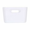 Multi-purpose basket Confortime White 24 x 16,5 x 10 cm (24 Units)