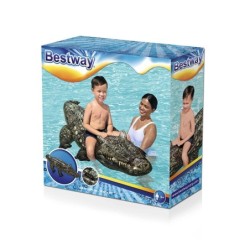 Inflatable Pool Float Bestway Crocodile 193 x 94 cm