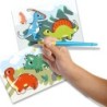 Pictures to colour in SES Creative Colouring with Water Dinosaurs