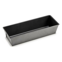 Rectangular Mould Dark grey Metal Carbon steel 11,5 x 7,7 x 31 cm (12 Units)