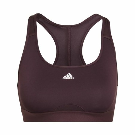 Sports Bra Adidas Powerreact Dark violet