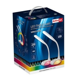 Desk lamp Activejet AJE-VENUS RGB White Plastic 5 W 16 x 5 x 16 cm