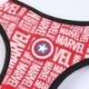 Dog Harness Marvel Reversible S/M Red