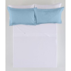 Cushion cover Alexandra House Living Blue Celeste 55 x 55 + 5 cm