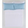 Cushion cover Alexandra House Living Blue Celeste 55 x 55 + 5 cm