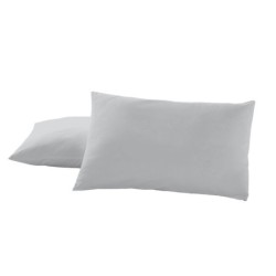 Pillowcase Alexandra House Living Pearl Gray 50 x 80 cm (2 Units)